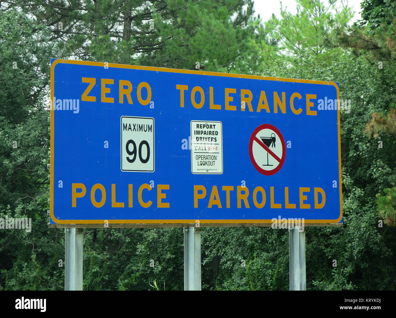 Street sign, Toronto, Ontario, Canada, Strassenschild, Kanada Stock