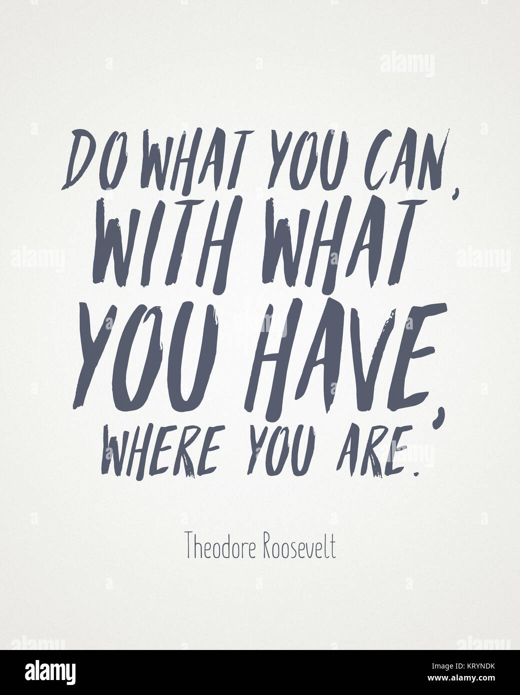 Poster with quote Stock Photo Alamy