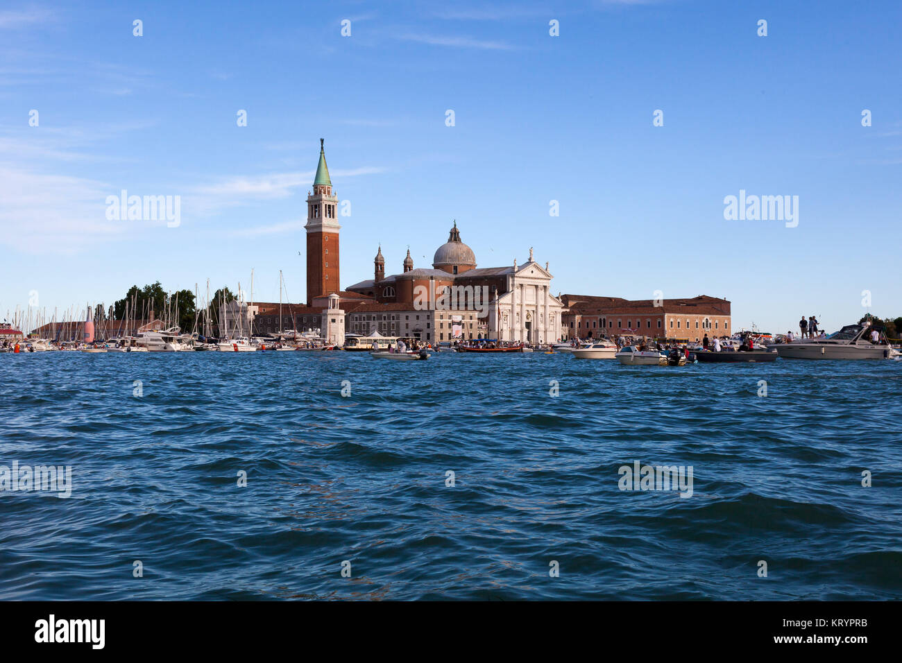 View of S. Giorgio Maggiore church, Venice Stock Photo - Alamy