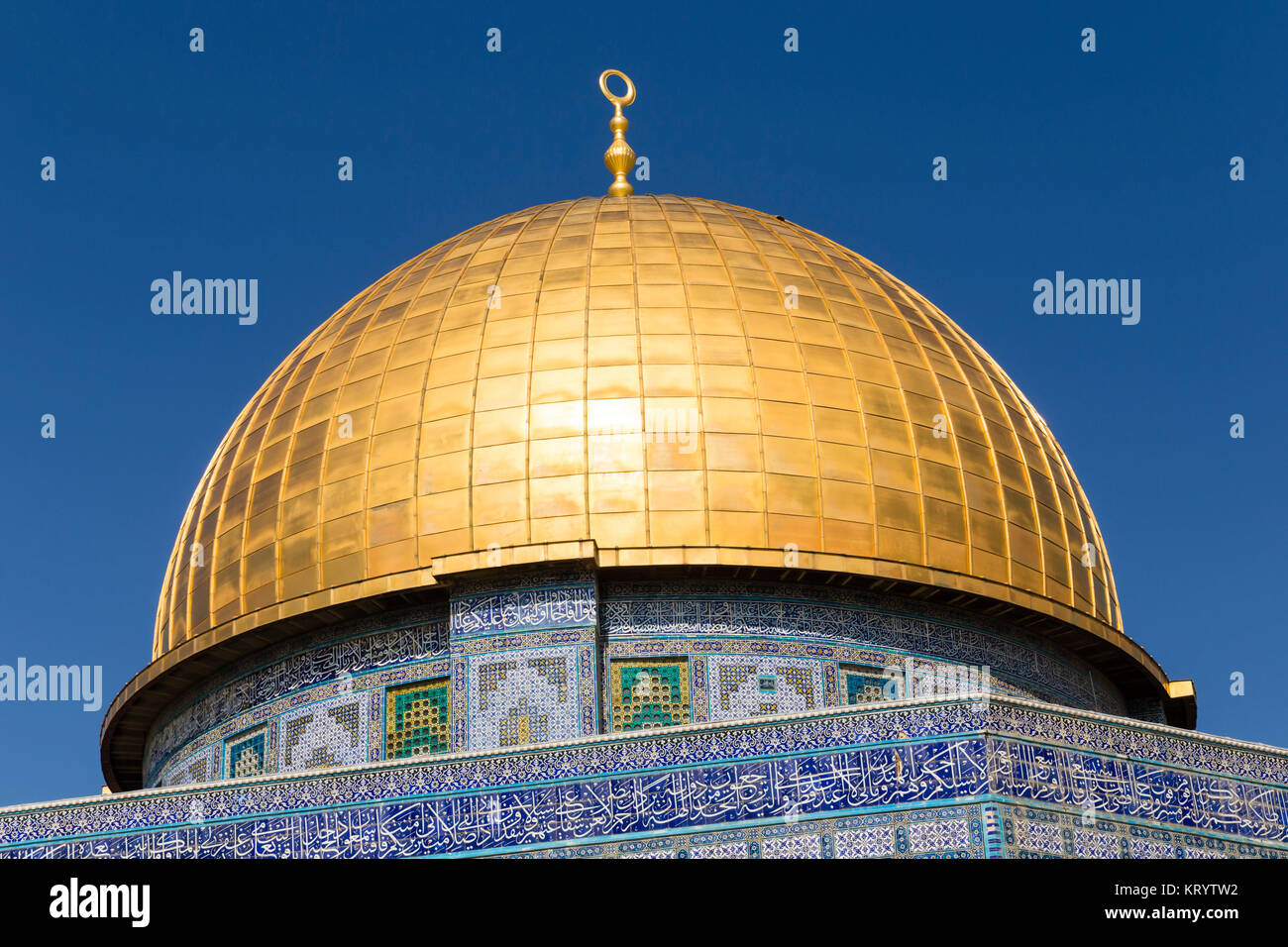 dome of the rock,jerusalem,israel Stock Photo