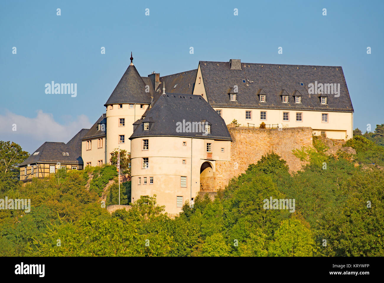 ebernburg in bad mÃ¼nster am stein-ebernburg Stock Photo - Alamy