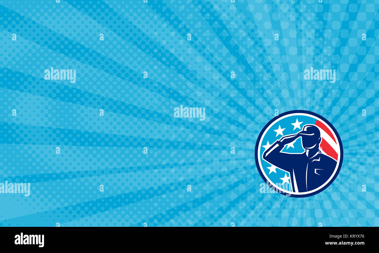 American Veteran Business card Stock Photo - Alamy