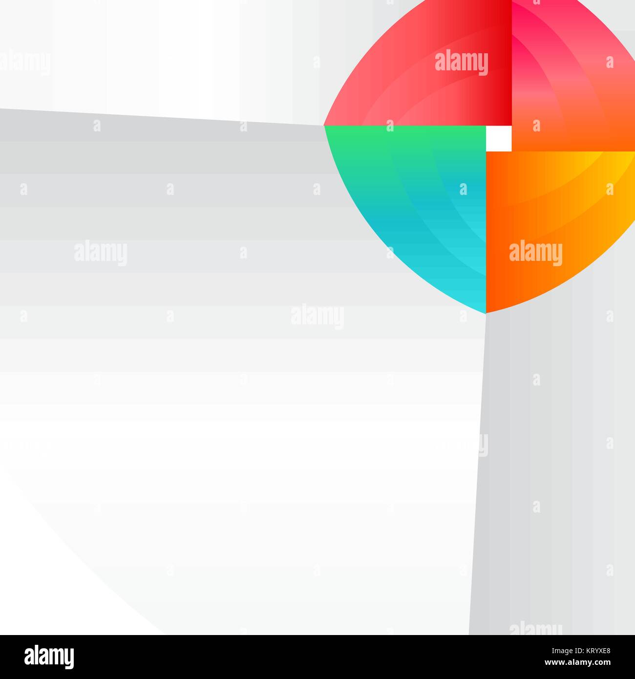 Background For Creative Form Creative template background. Abstract elements concept, vector ...