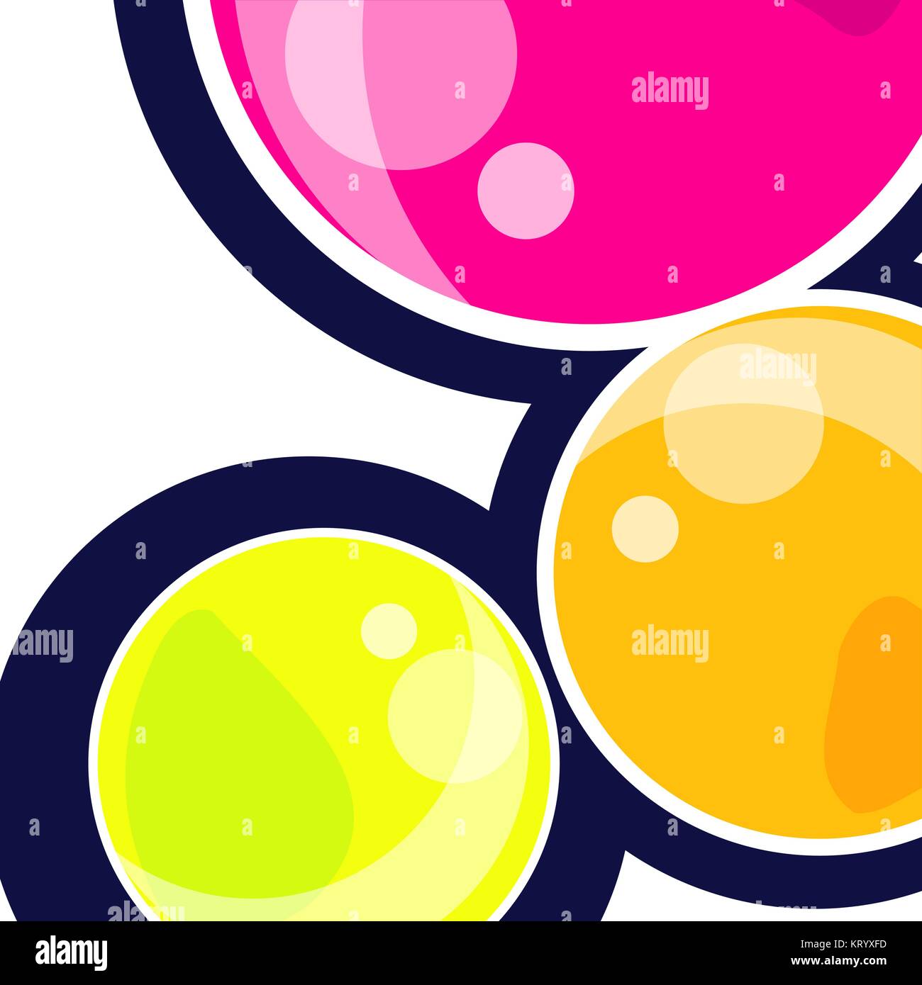 Creative template background. Abstract elements concept, vector ...