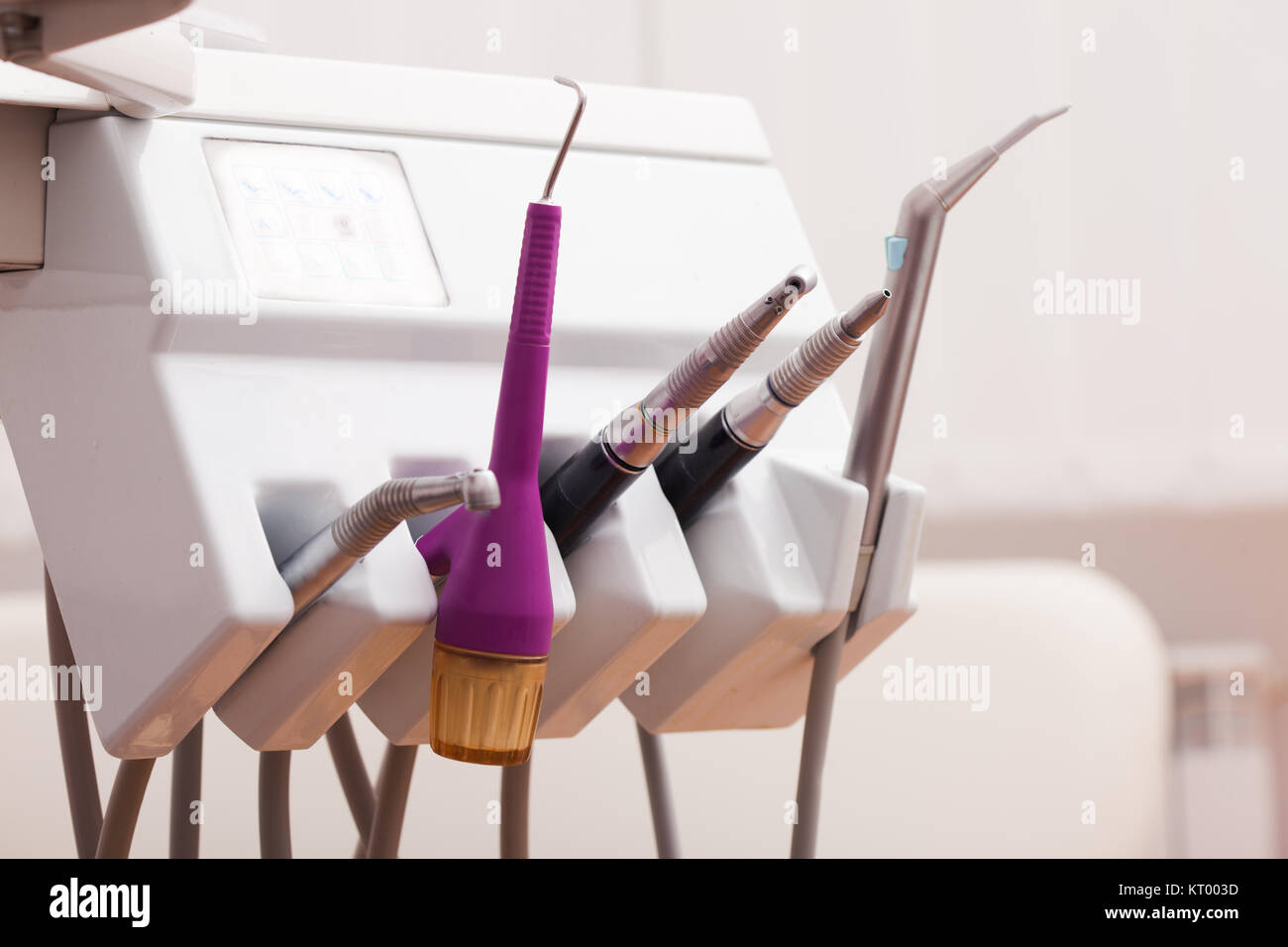 The set of dental tools Stock Photo Alamy