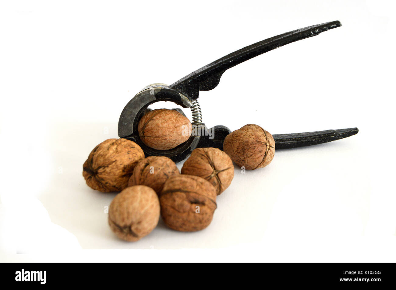 Pictures of walnut and walnut crackers Stock Photo Alamy