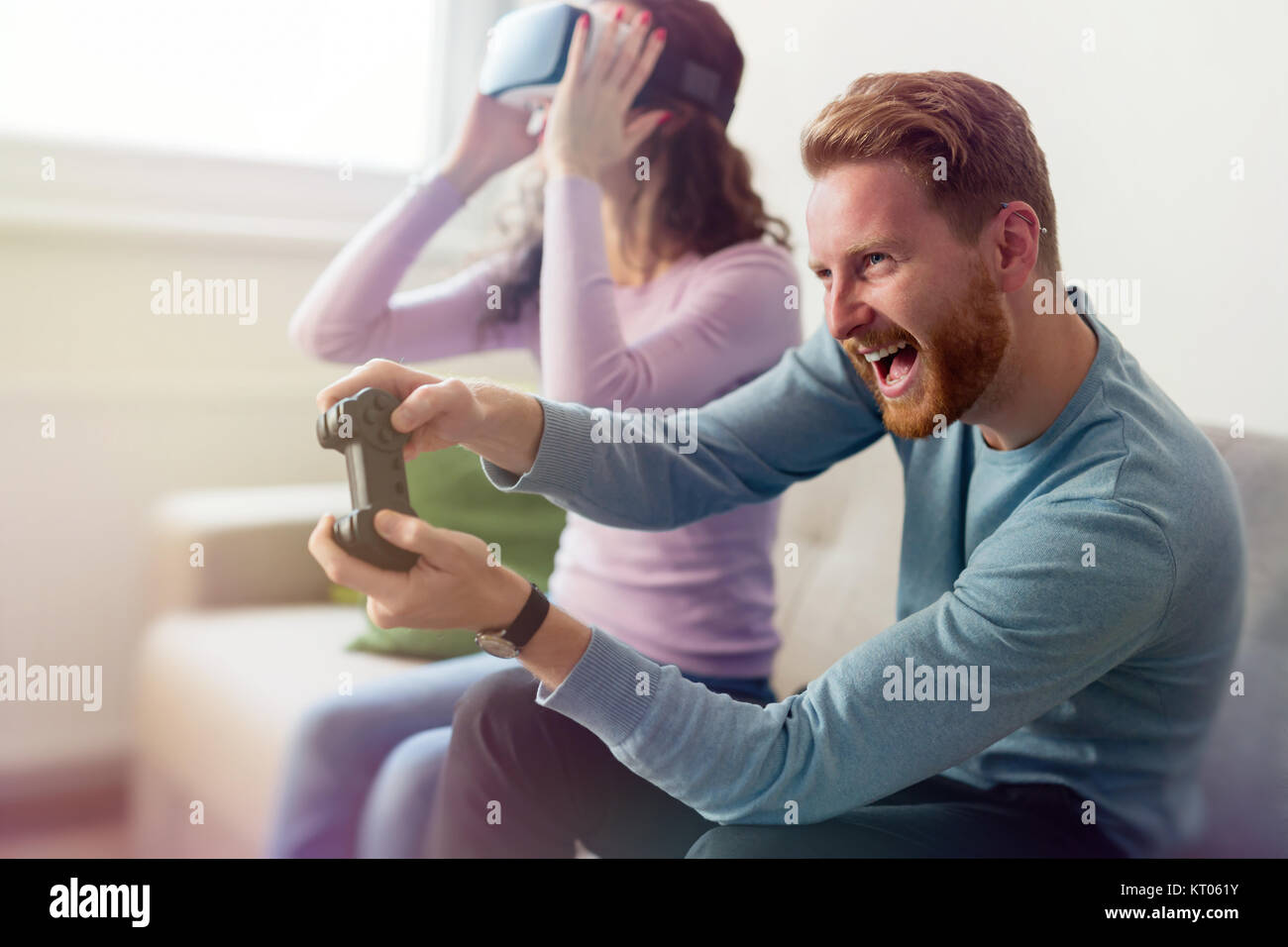 6,047 Young Couple Playing Console Games Images, Stock Photos, 3D