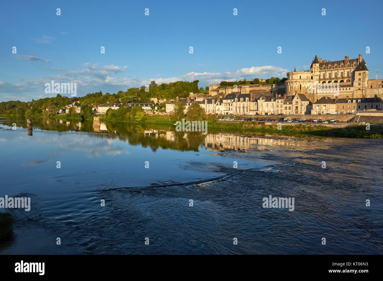 Amboise in the Loire Valley France Stock Photo