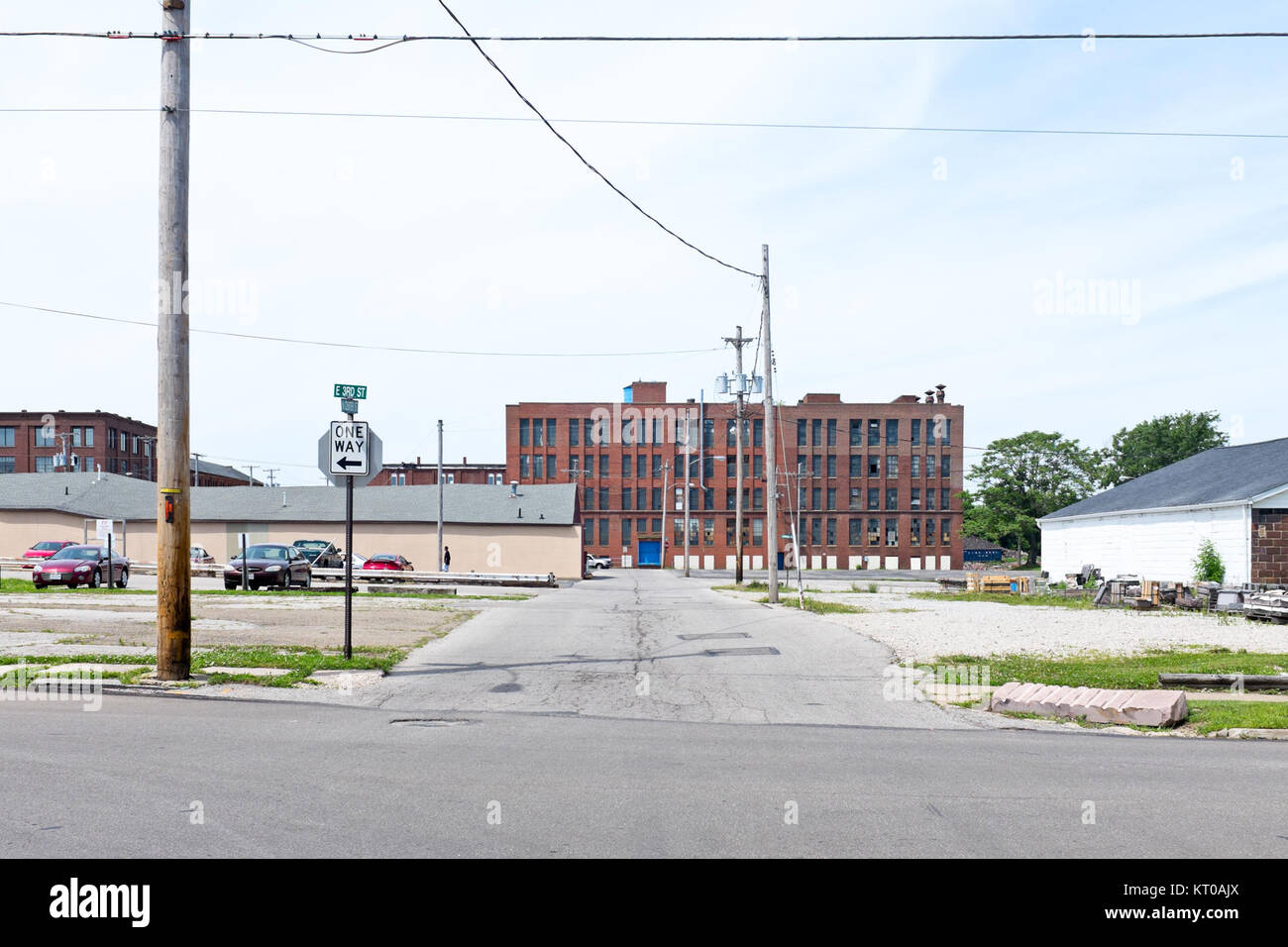 Ashland Ohio Industrial District Stock Photo Alamy
