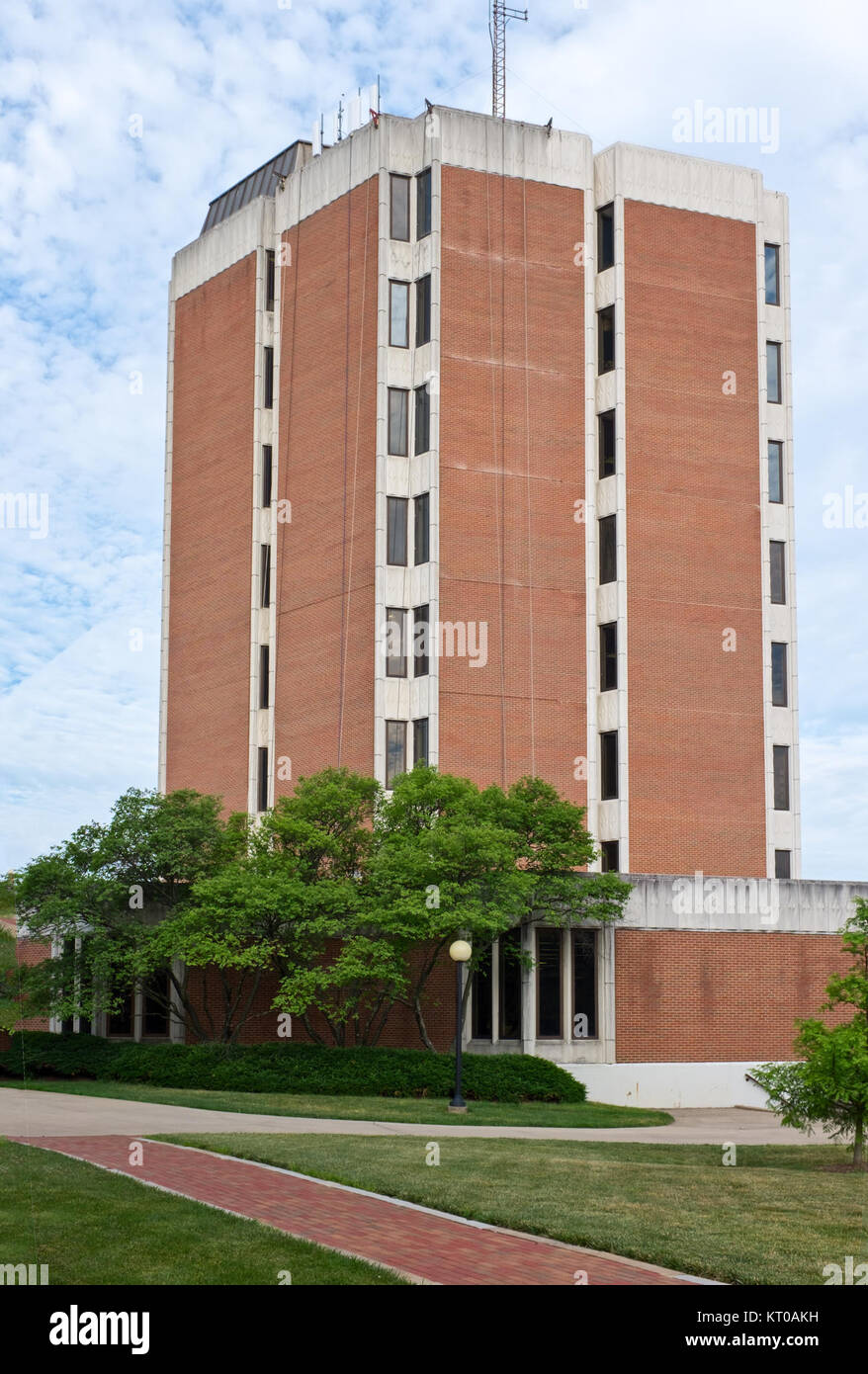 The Ashland University Library, located in Ashland, Ohio, known for its