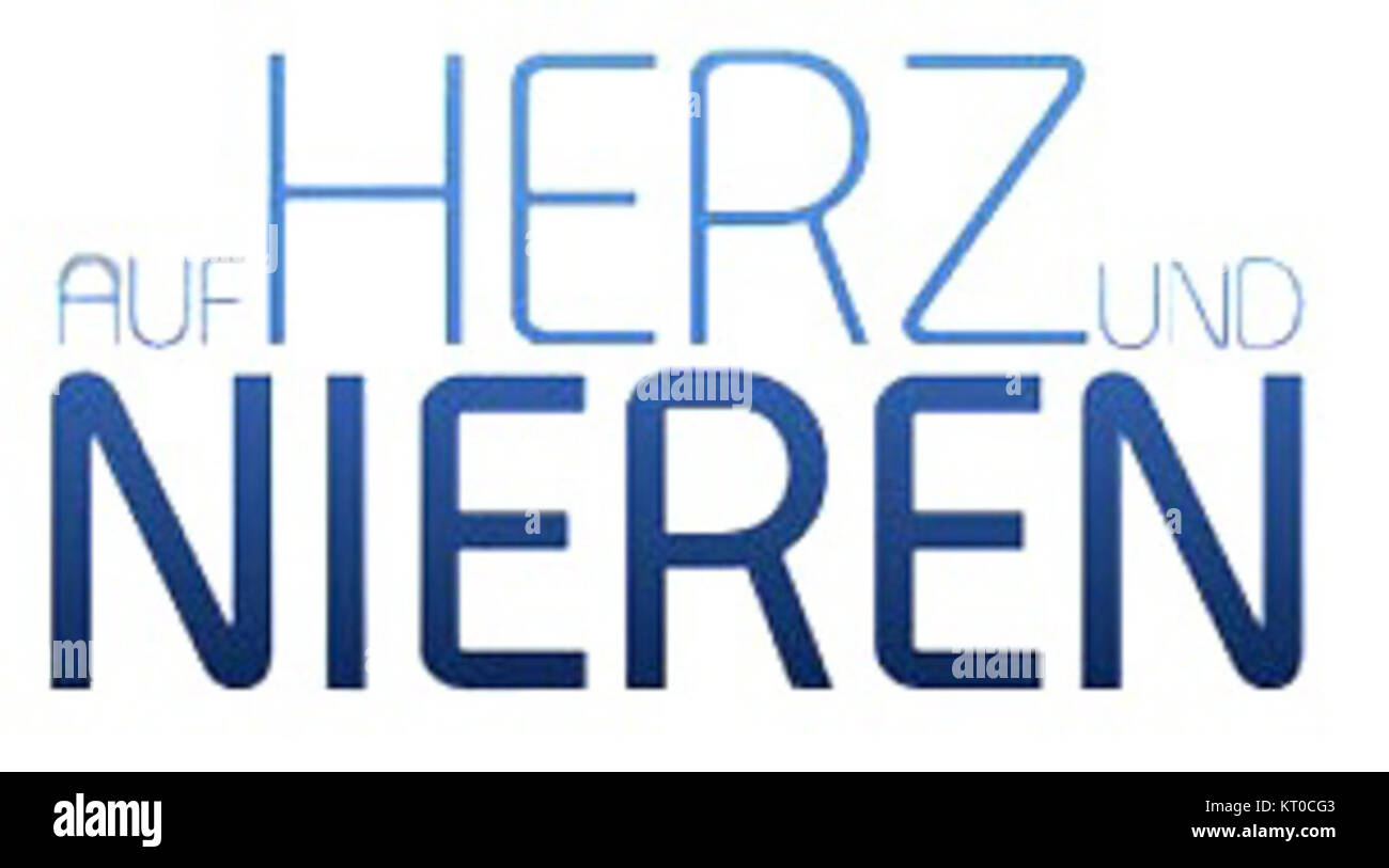 Auf Herz und Nieren Stock Photo Alamy