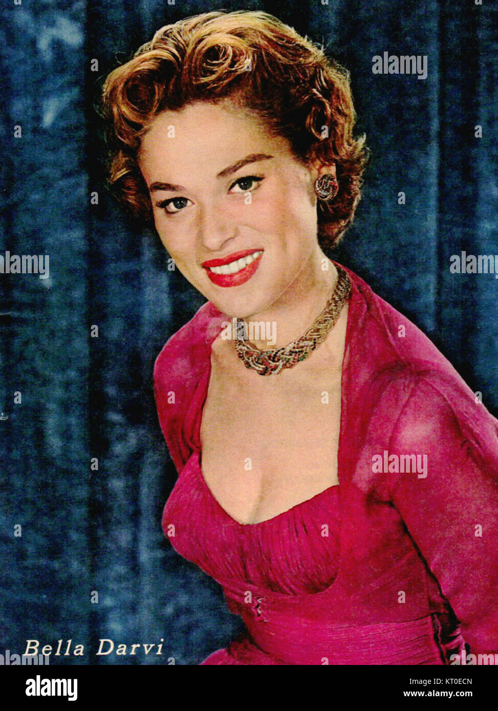 Bella Darvi 1954 Stock Photo Alamy
