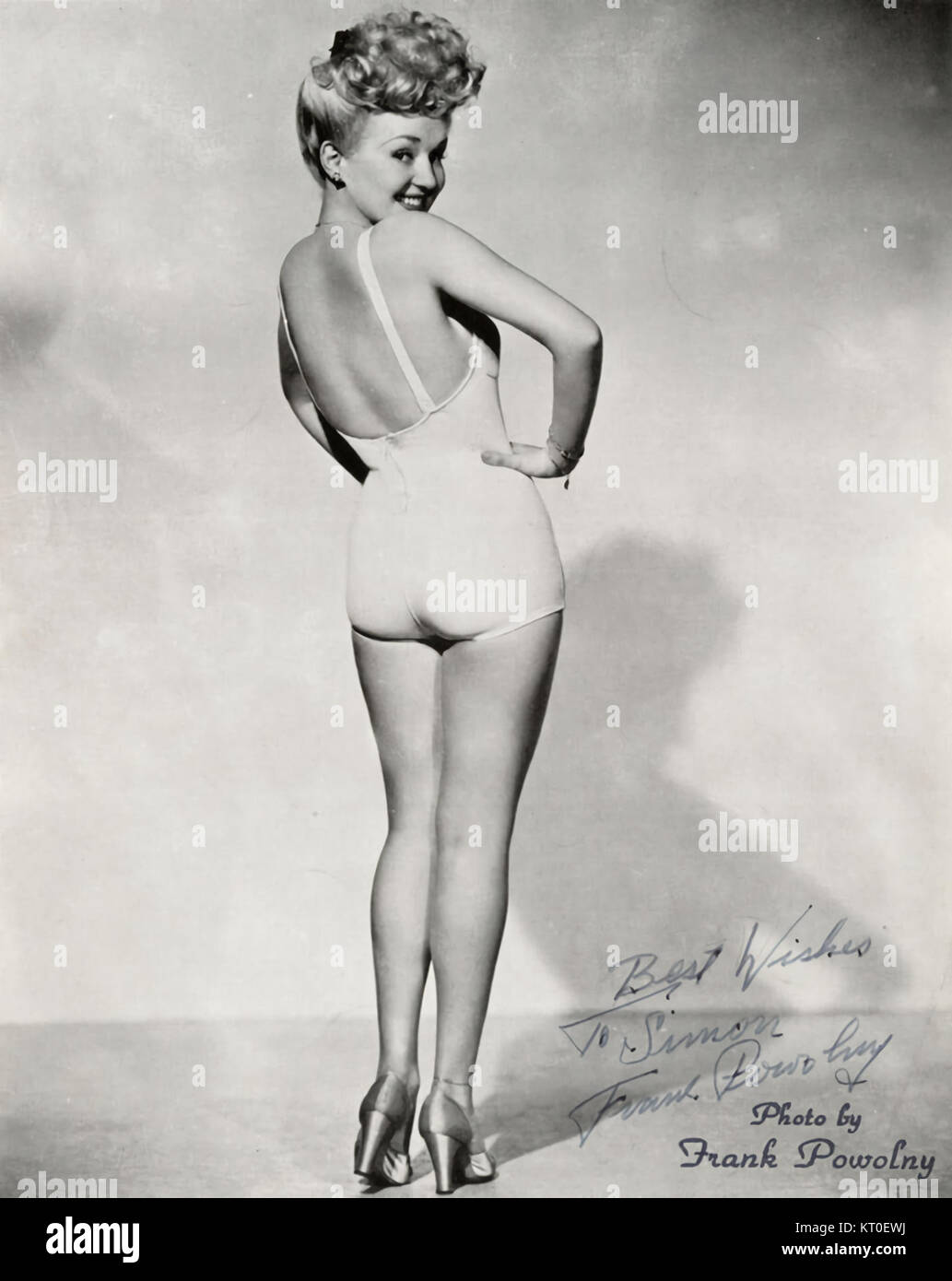 Betty Grable 20th Century Fox Stock Photo