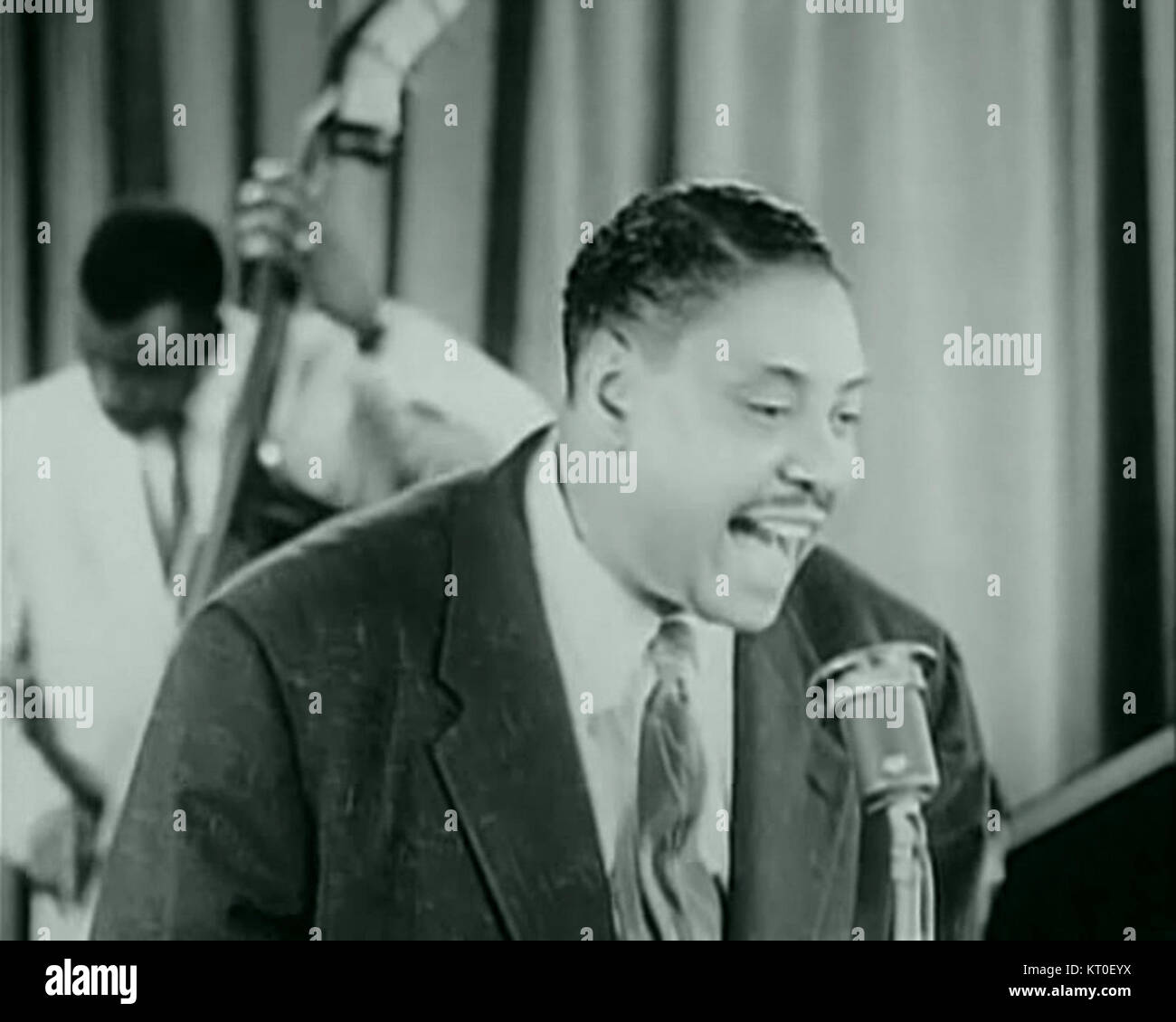 Big Joe Turner Rock and Roll Revue Apollo Theater 1955 Stock Photo Alamy