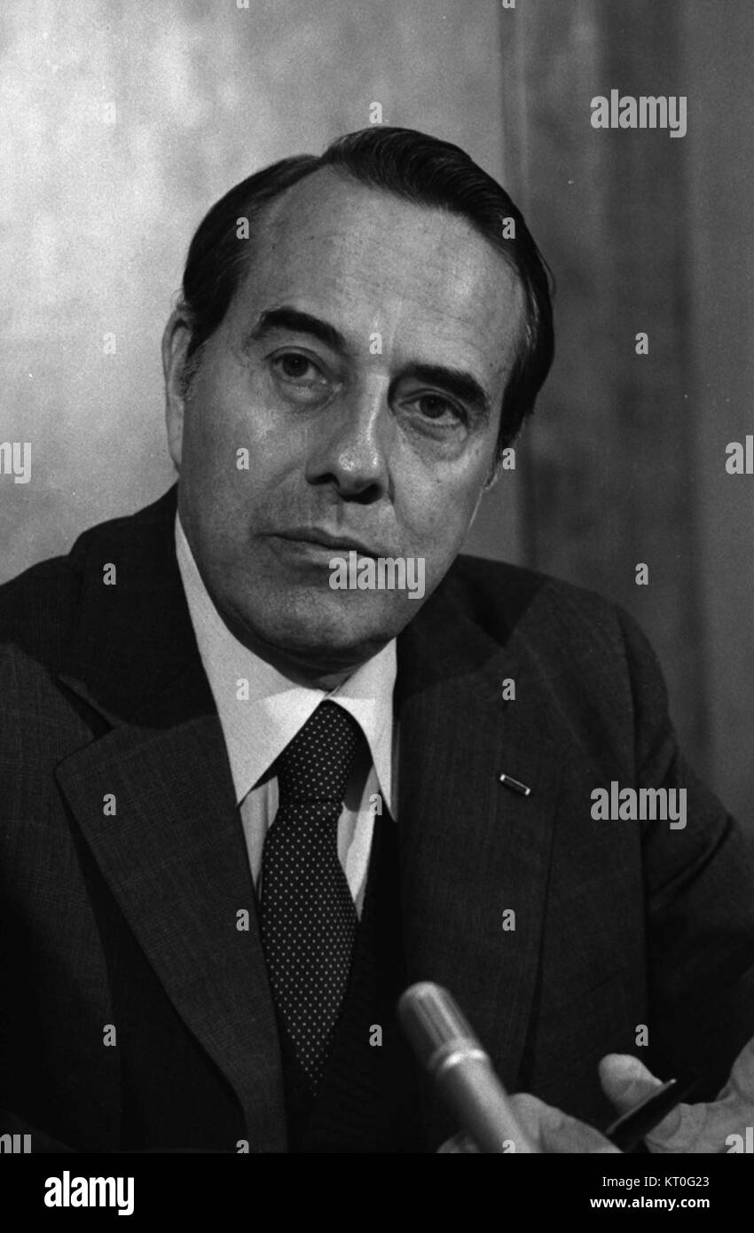 Bob Dole, photo portrait, head and shoulders, facing front, February 9, 1982 Stock Photo