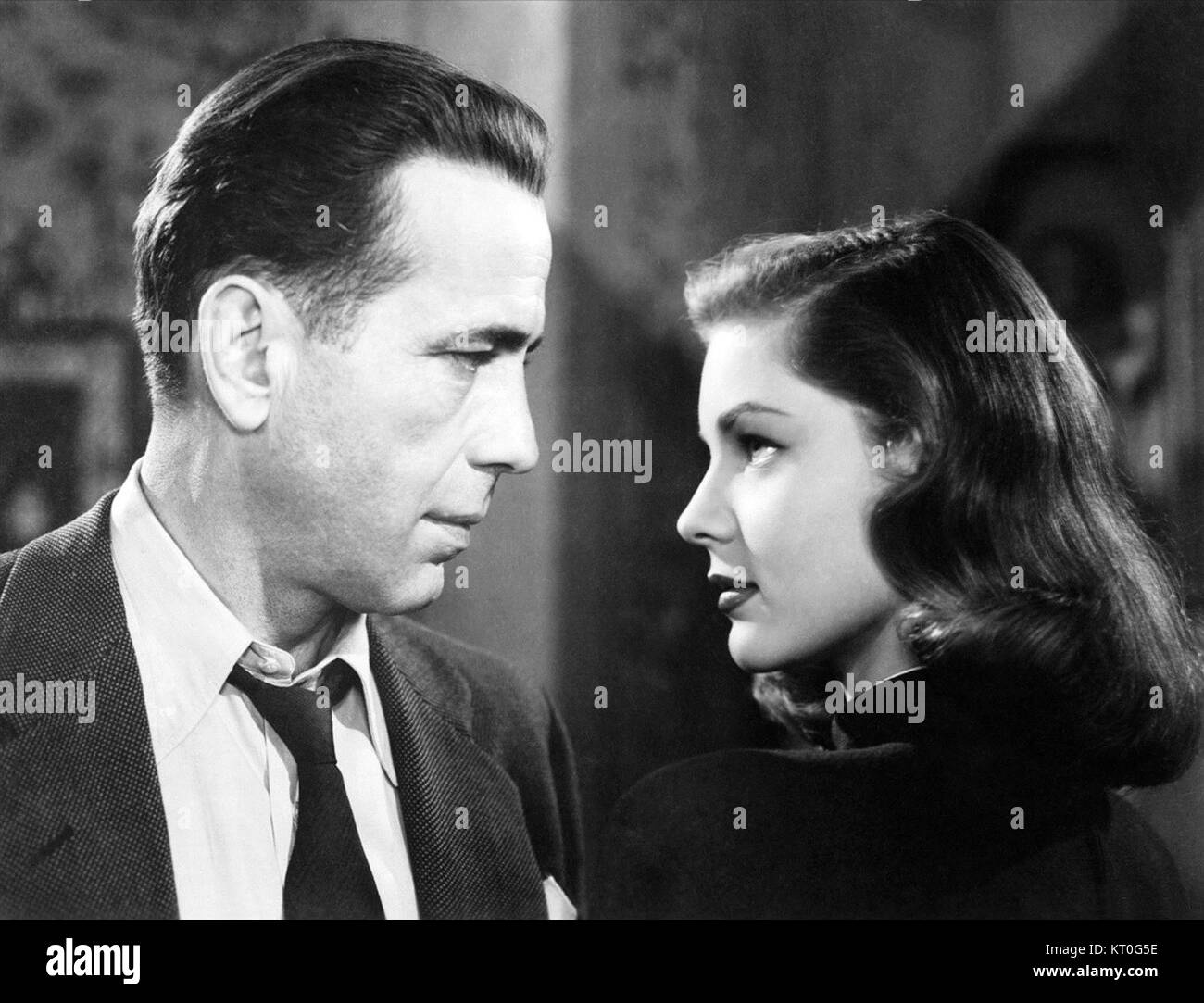 Humphrey Bogart and Lauren Bacall starred in the classic 1946 film *The ...