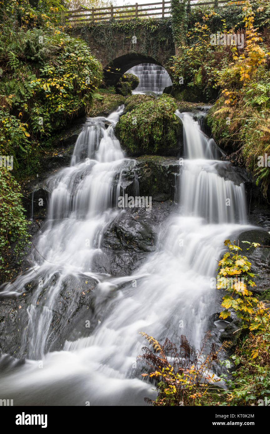 Rouken Glen Park. Glasgow. Stock Photo