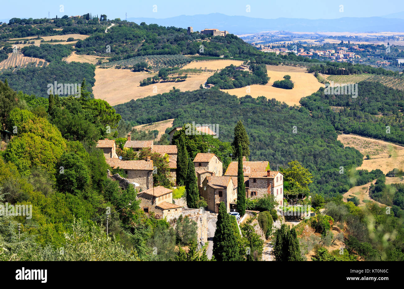 Castiglione d'Orcia, Tuscany, Italy Stock Photo - Alamy