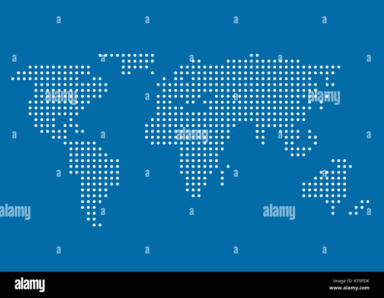Simple World Map Stock Vector Image And Art Alamy