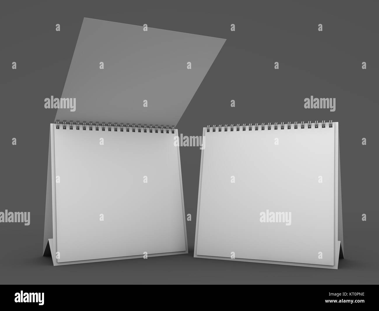 image-desk-calendar-isolated-mockup-3d-rendering-stock-photo-alamy