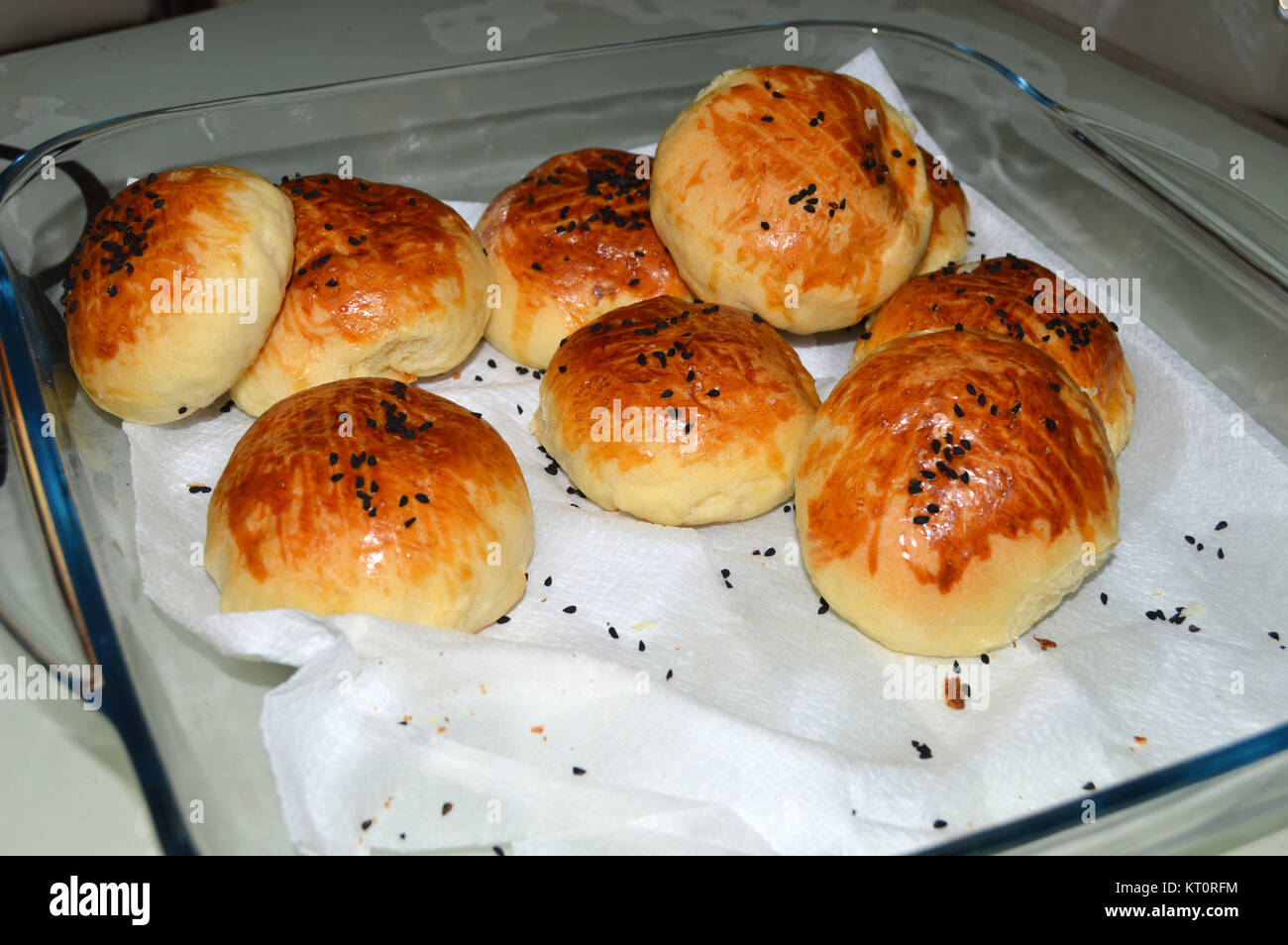 simit,Pretzels, pie and pastry pictures Stock Photo