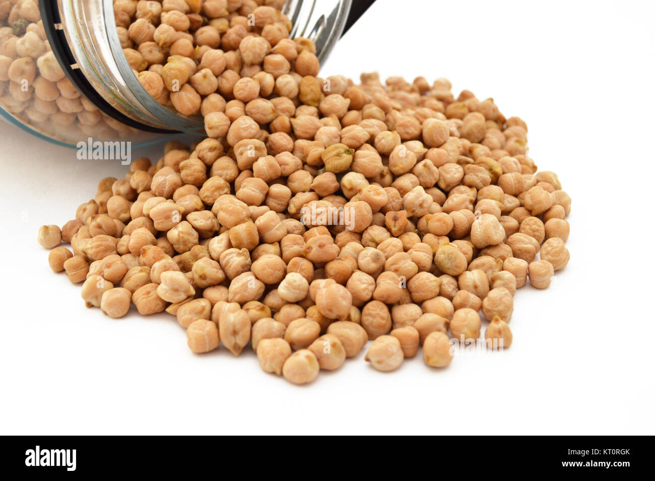 dry chickpea pictures Stock Photo