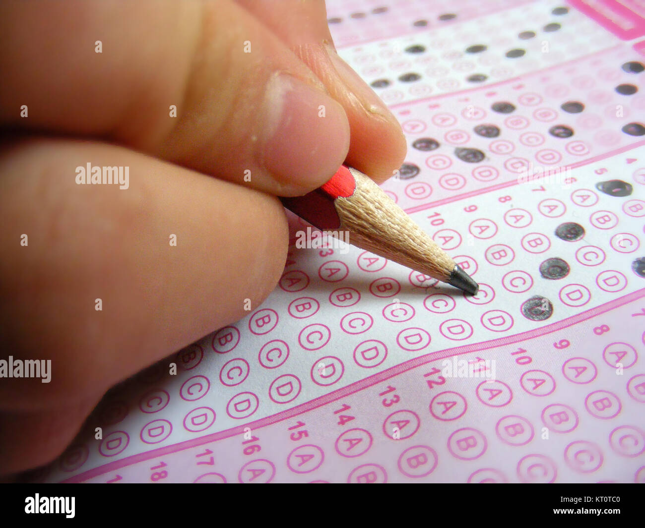 Examination and examination paper Stock Photo Alamy