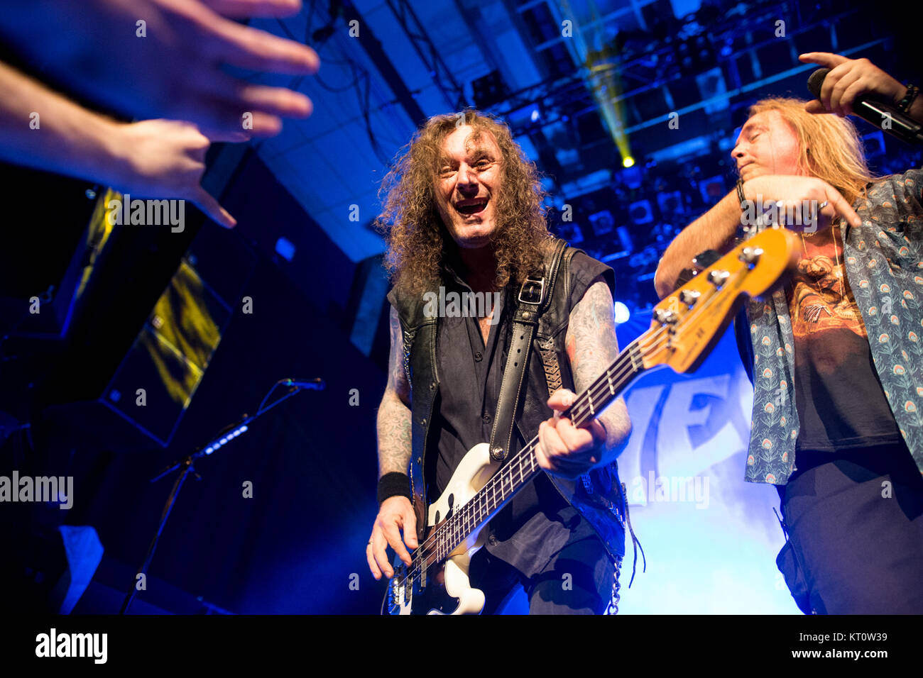 The German speed metal band Helloween performs a live concert at ...