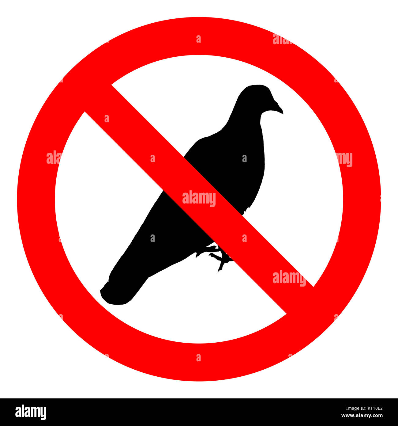 Black silhouette sign prohibition hi-res stock photography and images ...