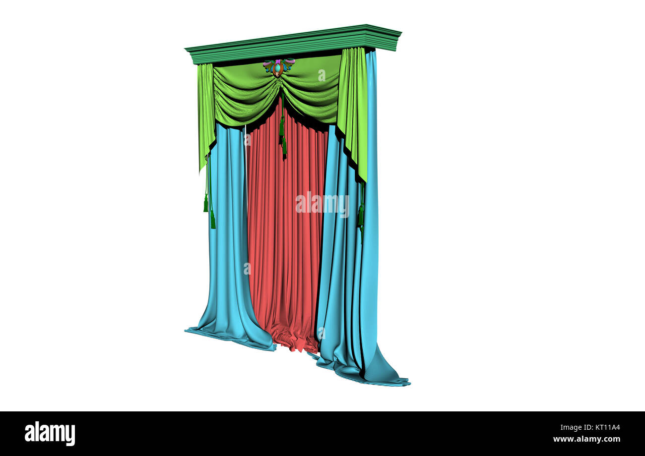curtains free Stock Photo