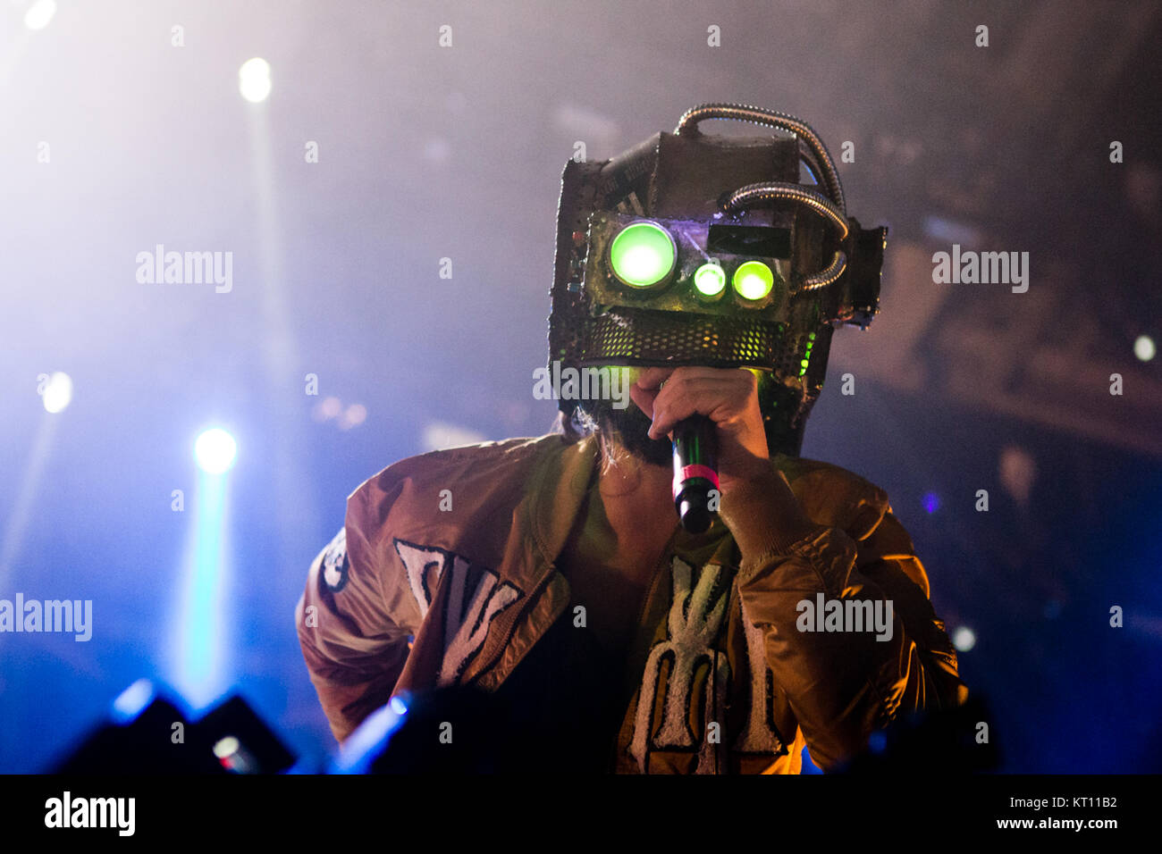 The Norwegian electronic music duo Röyksopp performs a live concert at ...