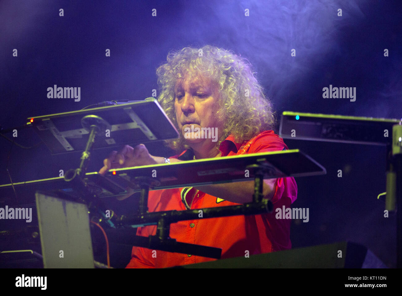 The Canadian rock band Saga performs a live concert at Rockefeller in