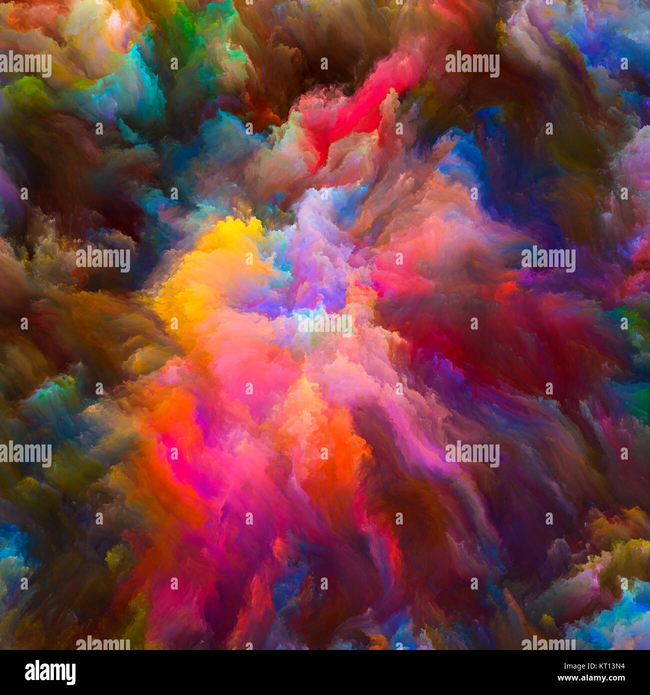 Evolving Virtual Canvas Stock Photo - Alamy