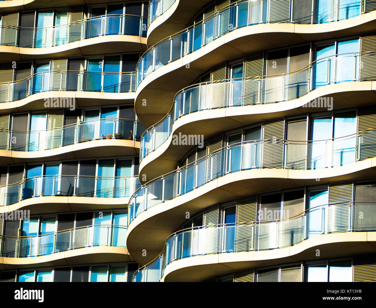 Hoola apartments in Royal Docks London, England Stock Photo Alamy
