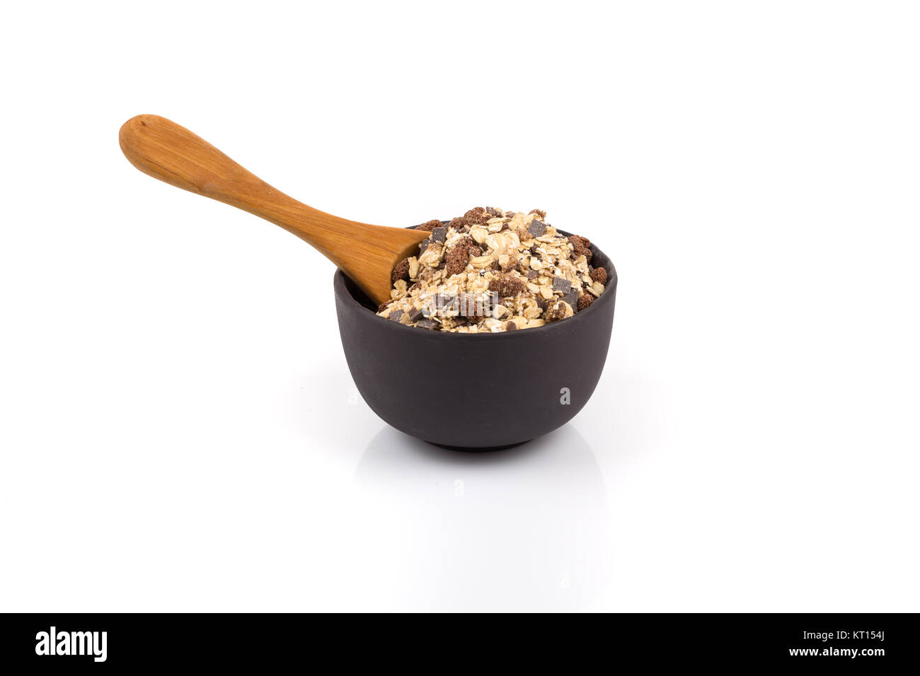 Healthy oat granola muesli cereals Stock Photo
