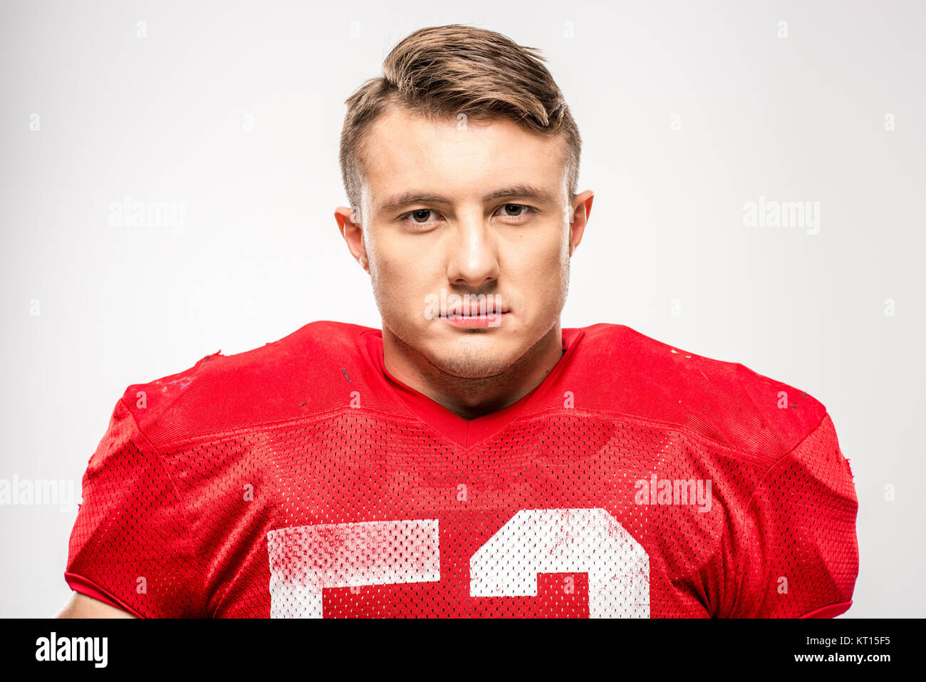 American football player Stock Photo Alamy