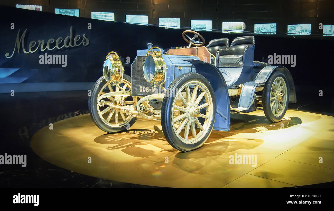 1902 Mercedes-Simplex 40 PS. It is the oldest Mercedes still in existence. Stock Photo