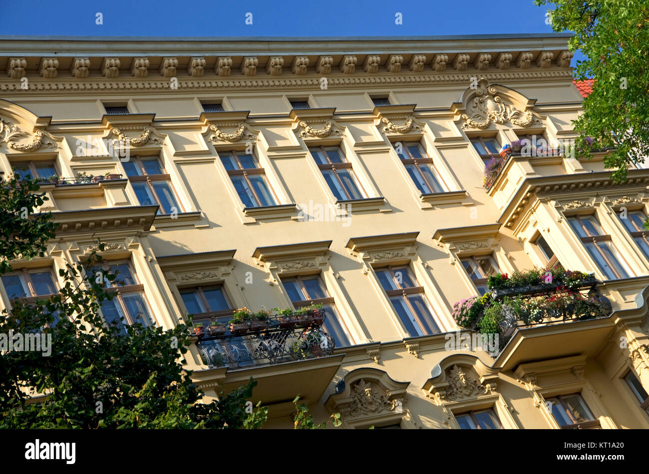 berlin apartments Stock Photo