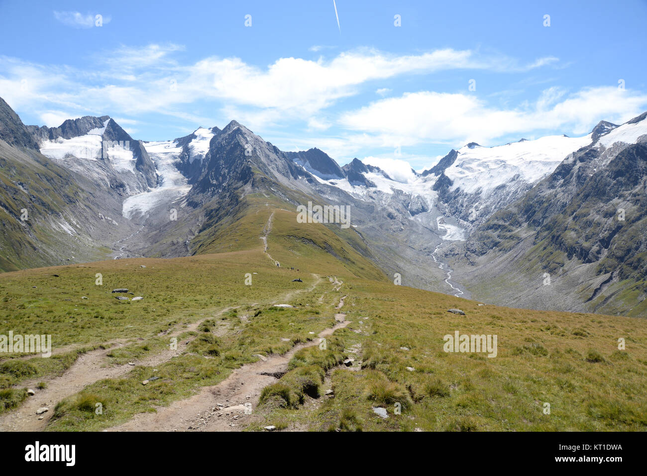 hohe mut, hochfirst, liebenerspitze, liebener spitze, kirchenkogel, gletscher, Berge , Obergurgl, gurgler talk, ötztal, ötztaler alpen, alpen, tirol, österreich, gebirge, hochgebirge, gipfel, landschaft, Stock Photo