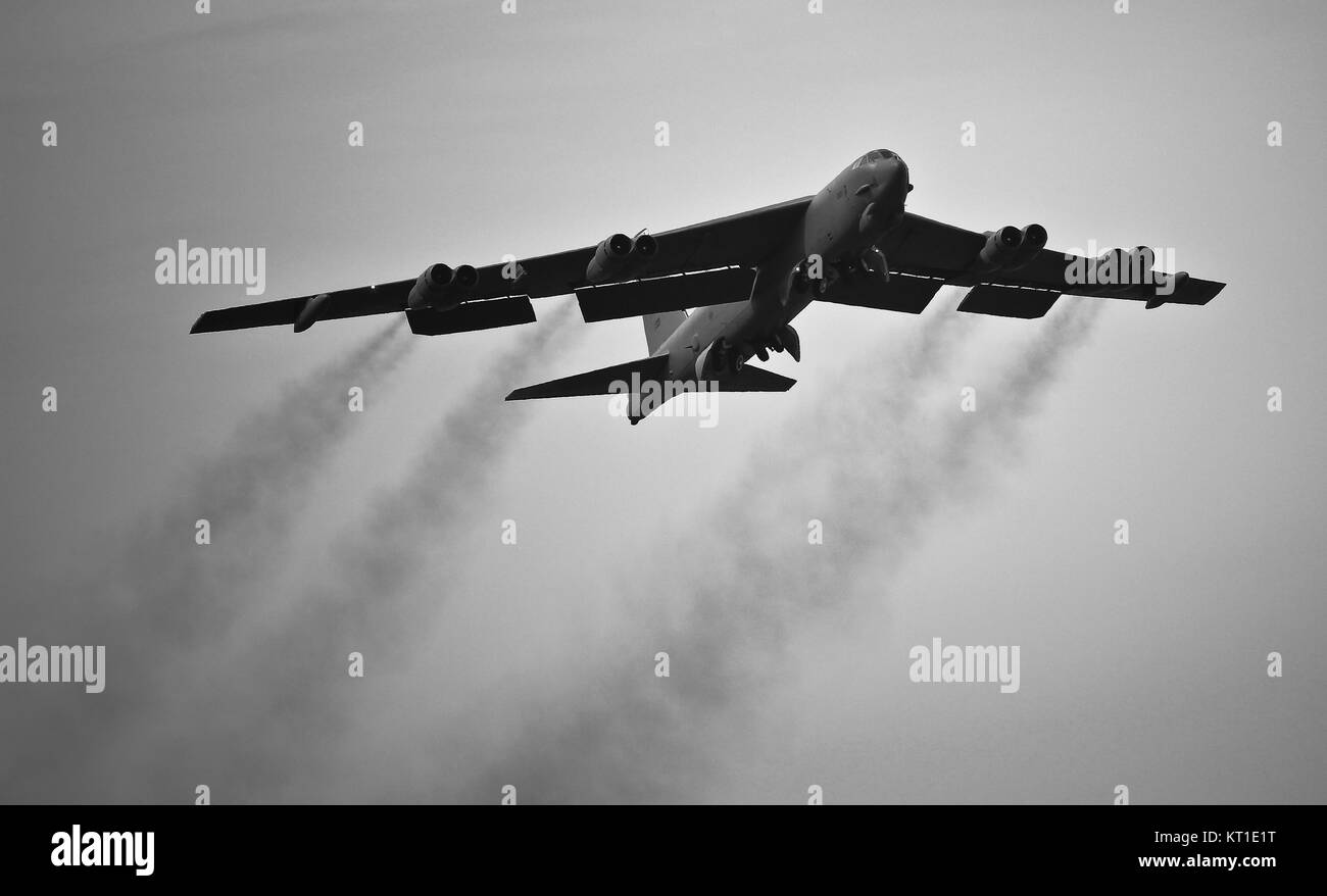 Boeing B-52 Stratofortress Stock Photo