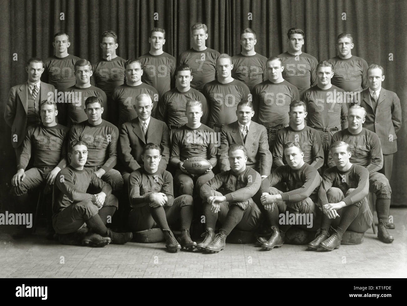 1930 Michigan Wolverines football team Stock Photo Alamy