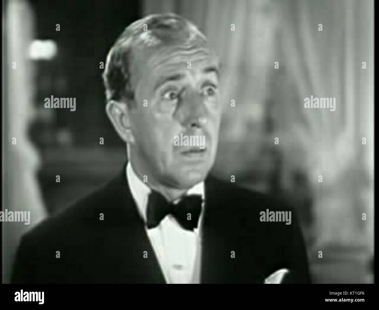 *Second Chorus* (1940) features a scene with Butterworth, a character played by a notable actor. The film, set during the Big Band era, showcases musical performances and the rise of jazz music during the 1930s and 1940s. Stock Photo