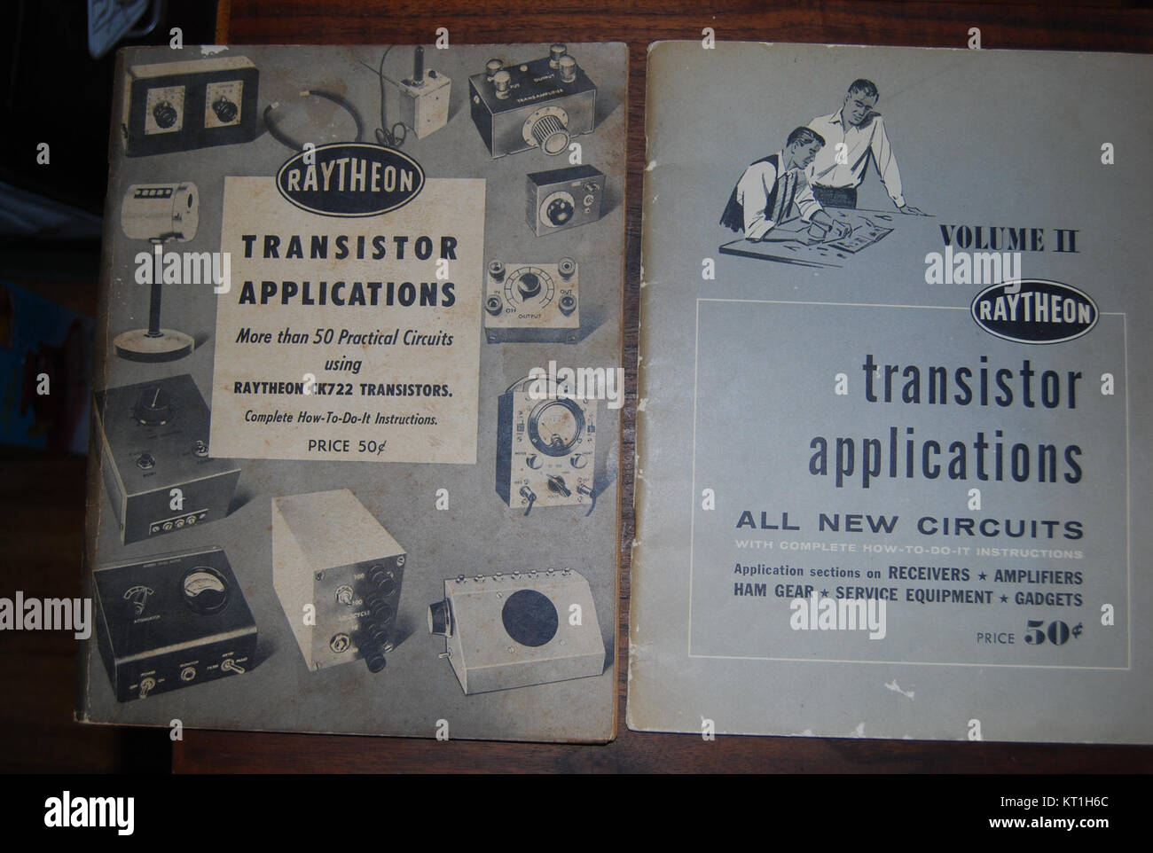 Publication from the 1950s detailing Raytheon's transistor applications ...