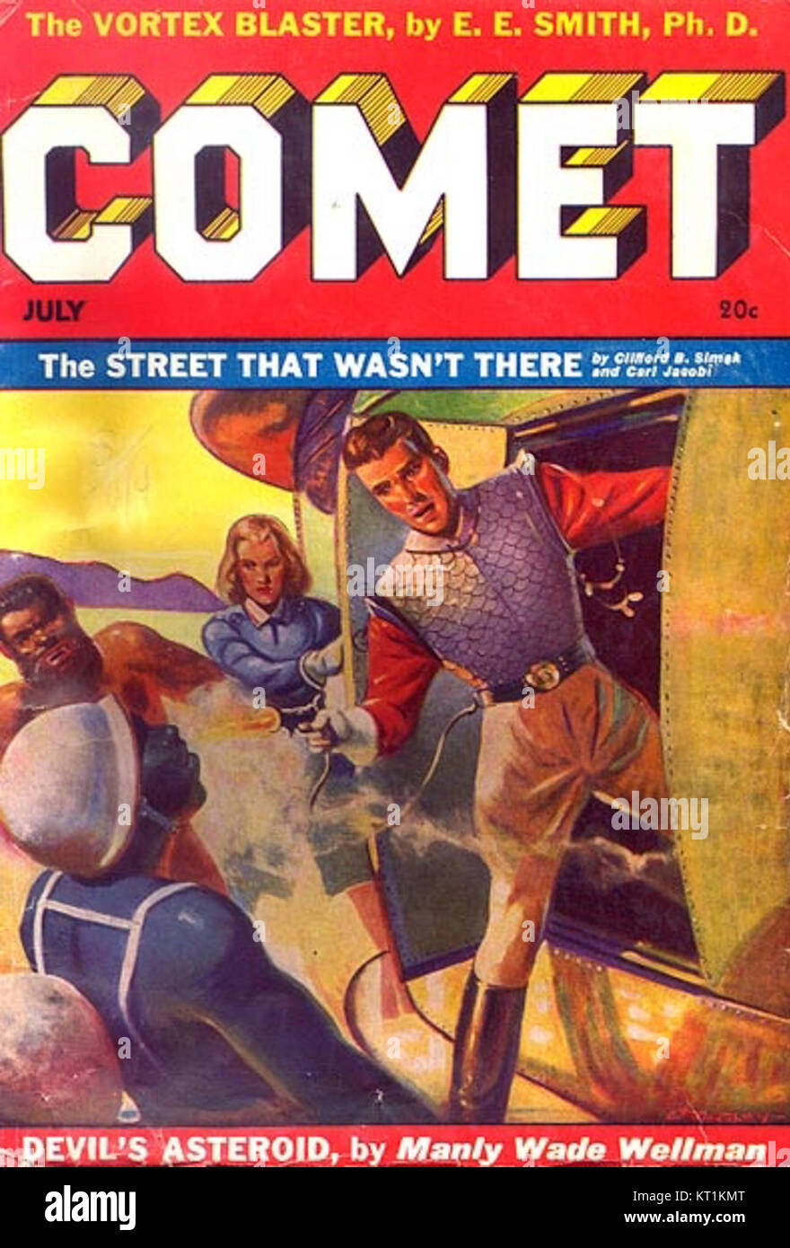 Comet Stories A Pulp Magazine From July 1941 Featured Science Fiction
