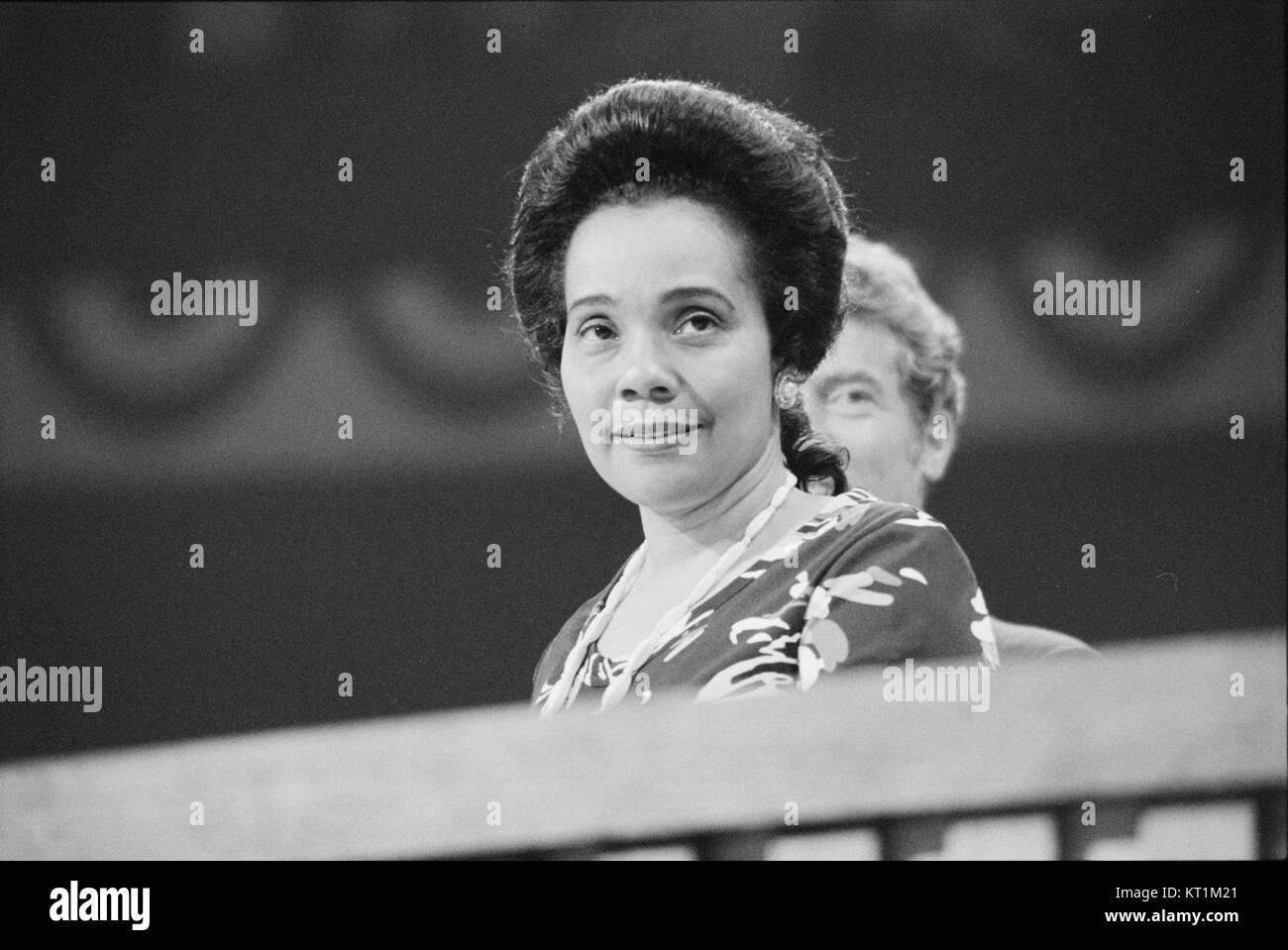 Coretta Scott King, civil rights activist and widow of Dr. Martin ...