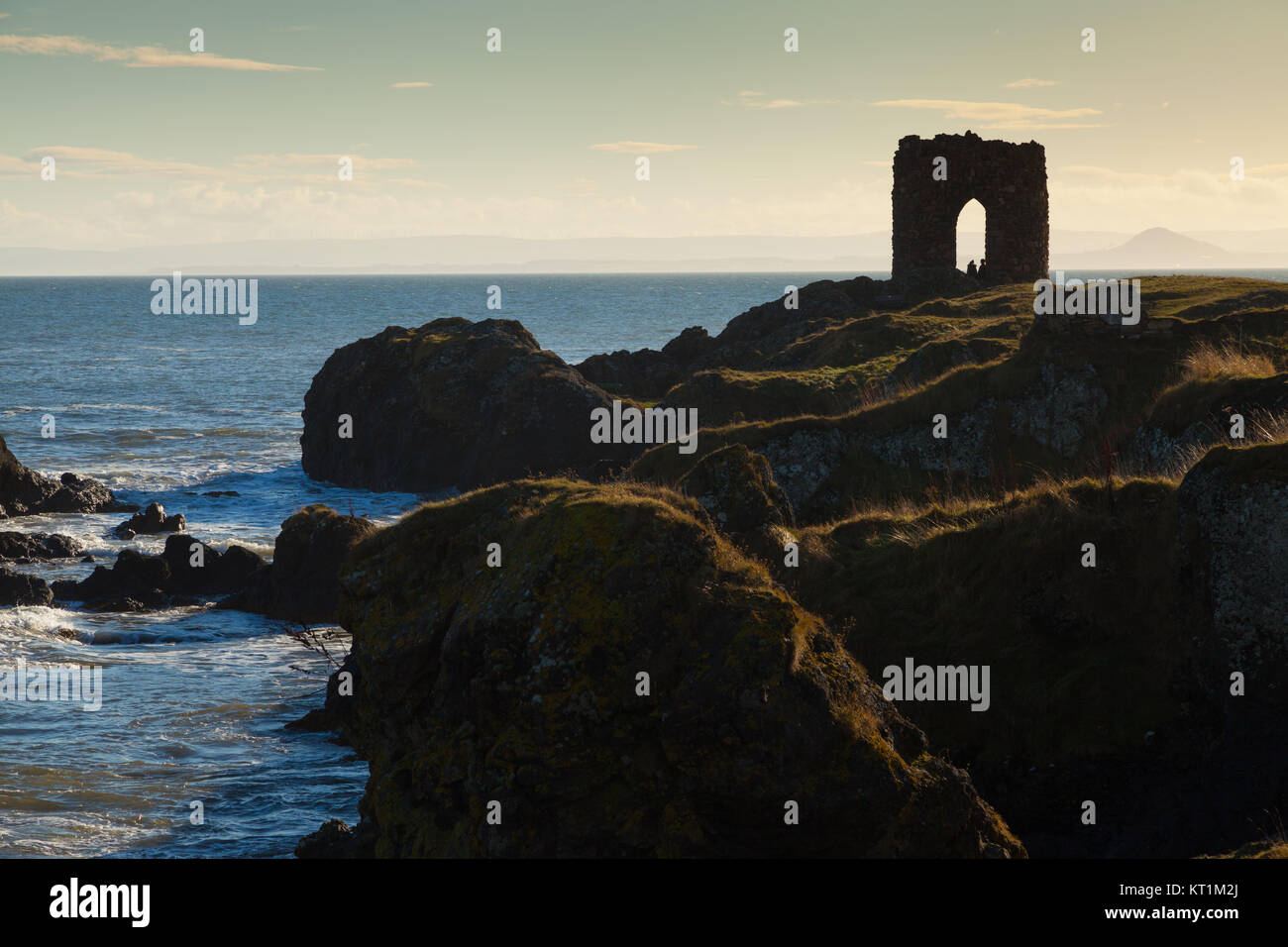 Lady's Tower Ruby Bay Elie Fife Scotland Stock Photo Alamy