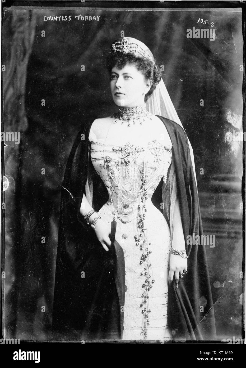 Countess Sophie of Merenberg, Countess de Torby (LOC ggbain.00604) Stock Photo