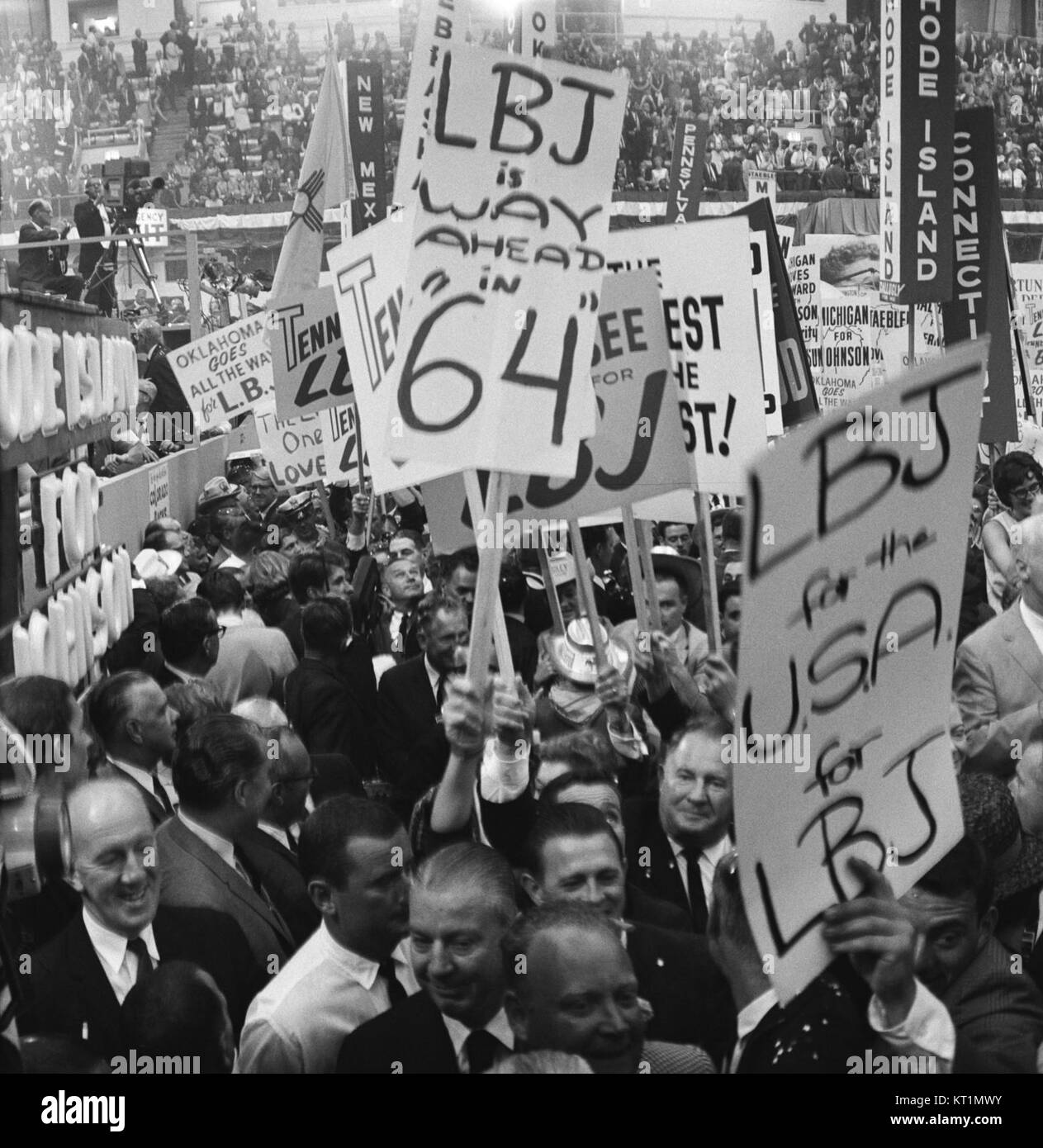 1964 DNC (01) Stock Photo