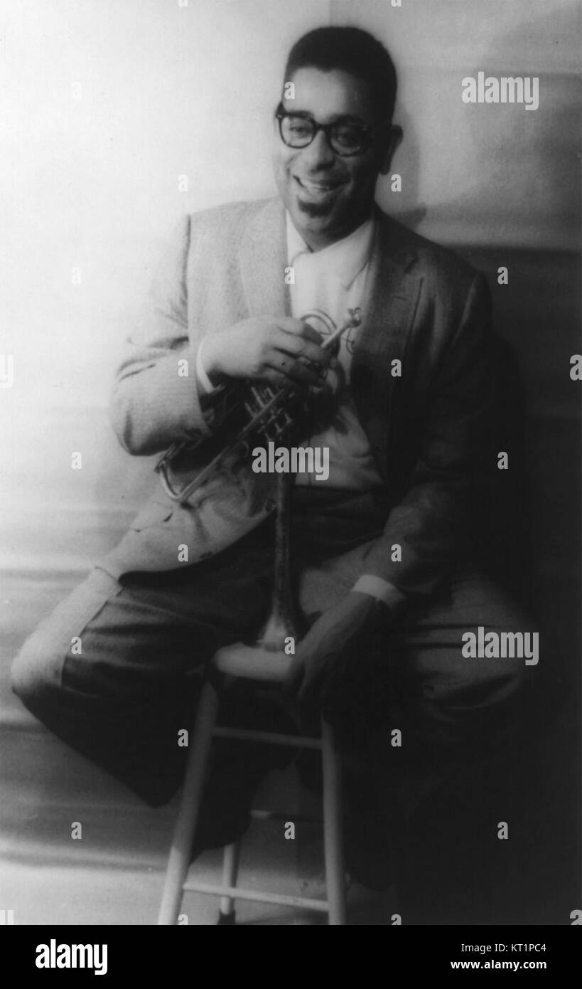 Dizzy Gillespie potrait Stock Photo - Alamy