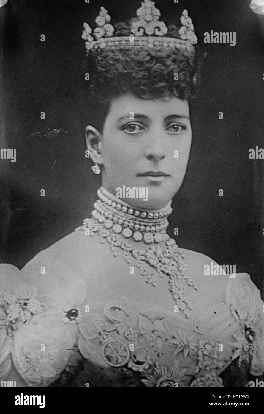 Dowager Queen Alexandra Stock Photo Alamy
